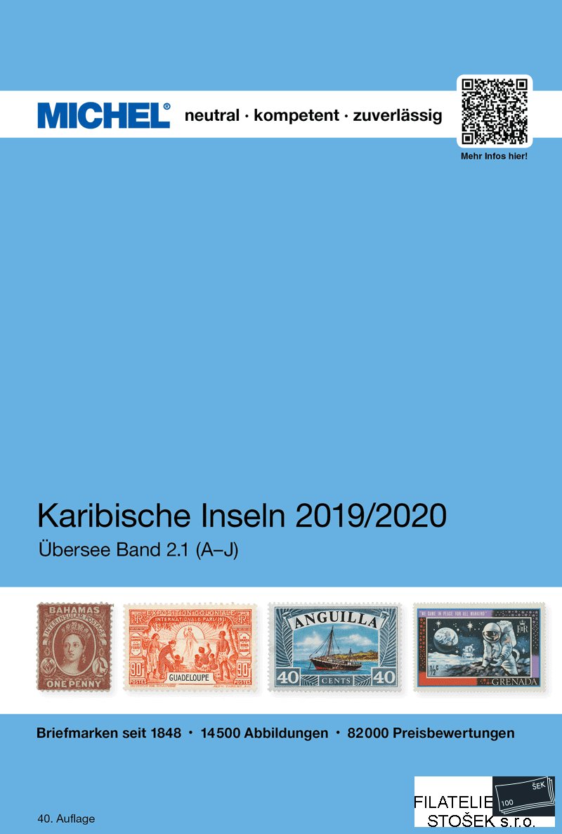 Michel Karibische Inseln 2019-20 Díl 1 (A-J)